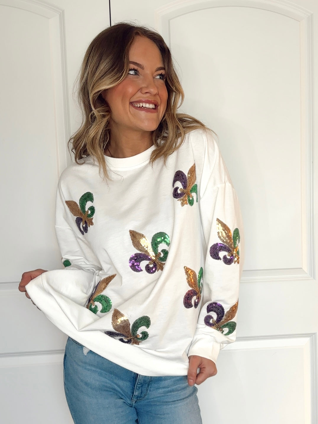 Mardi Gras Pullover