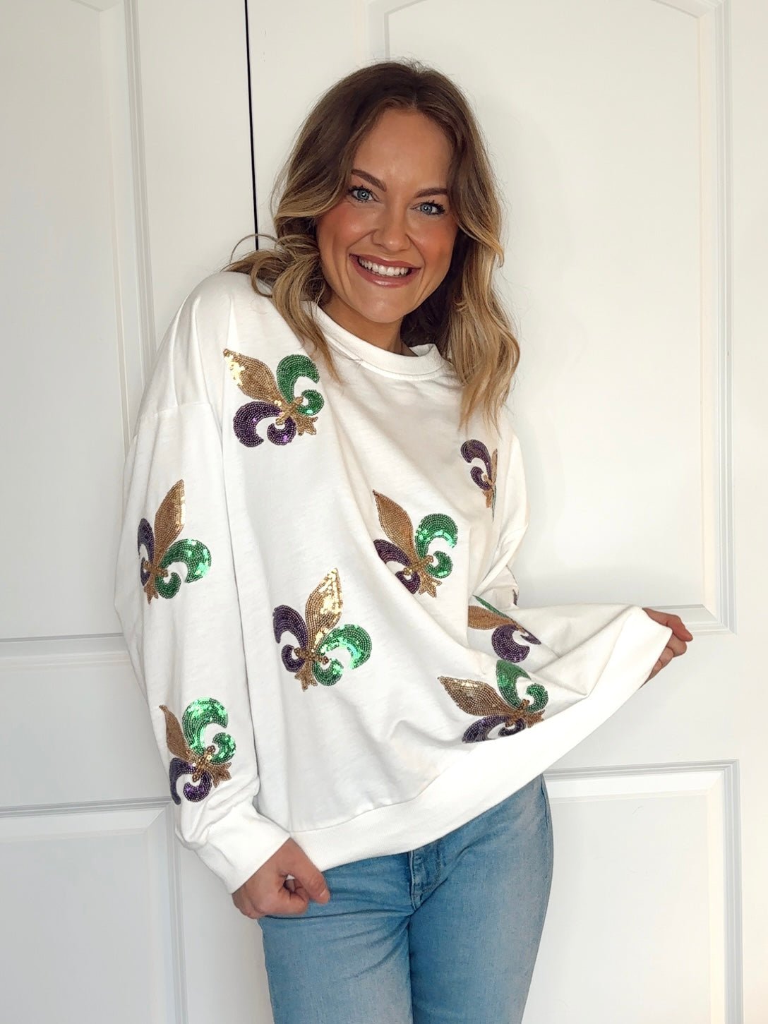 Mardi Gras Pullover