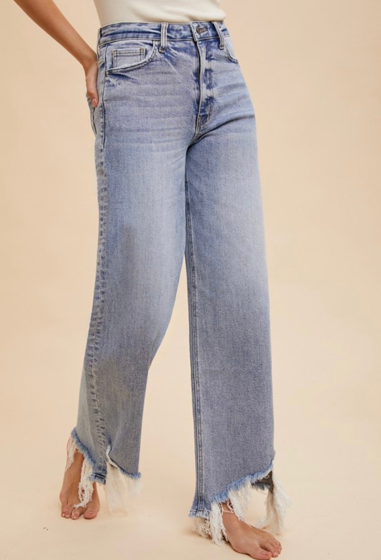 Good Waist Straight Leg Jeans