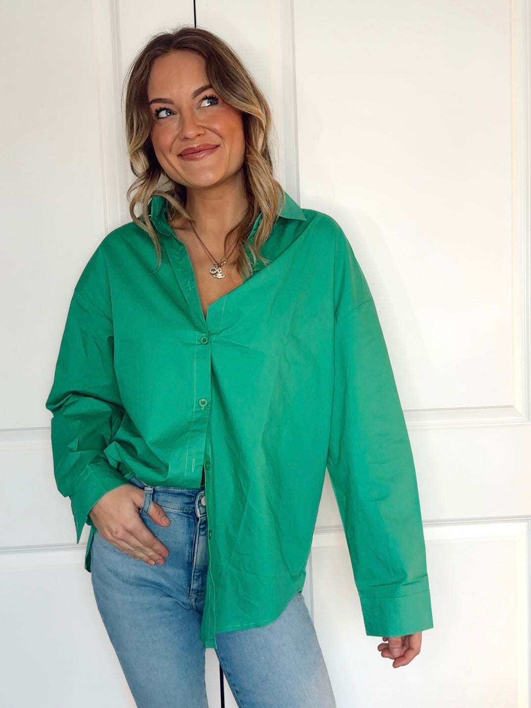 Not Your Boyfriends Button Up