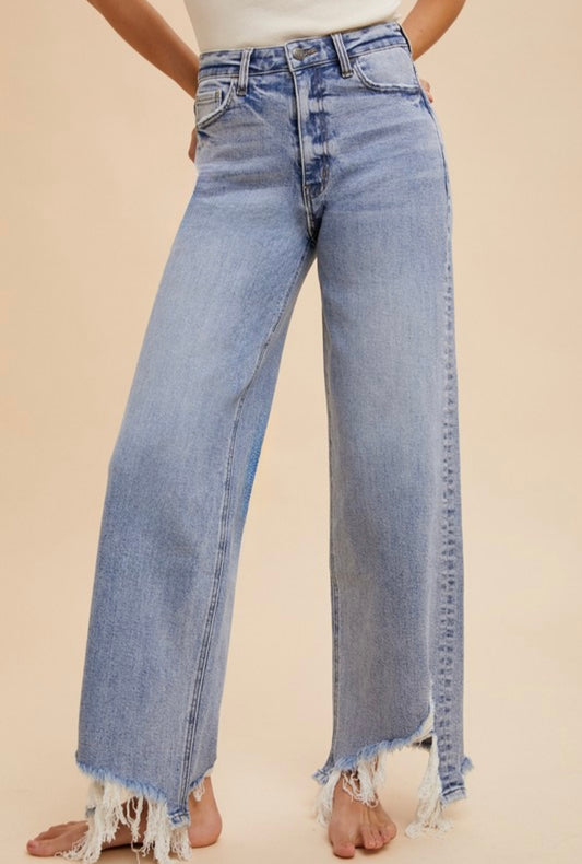 Good Waist Straight Leg Jeans